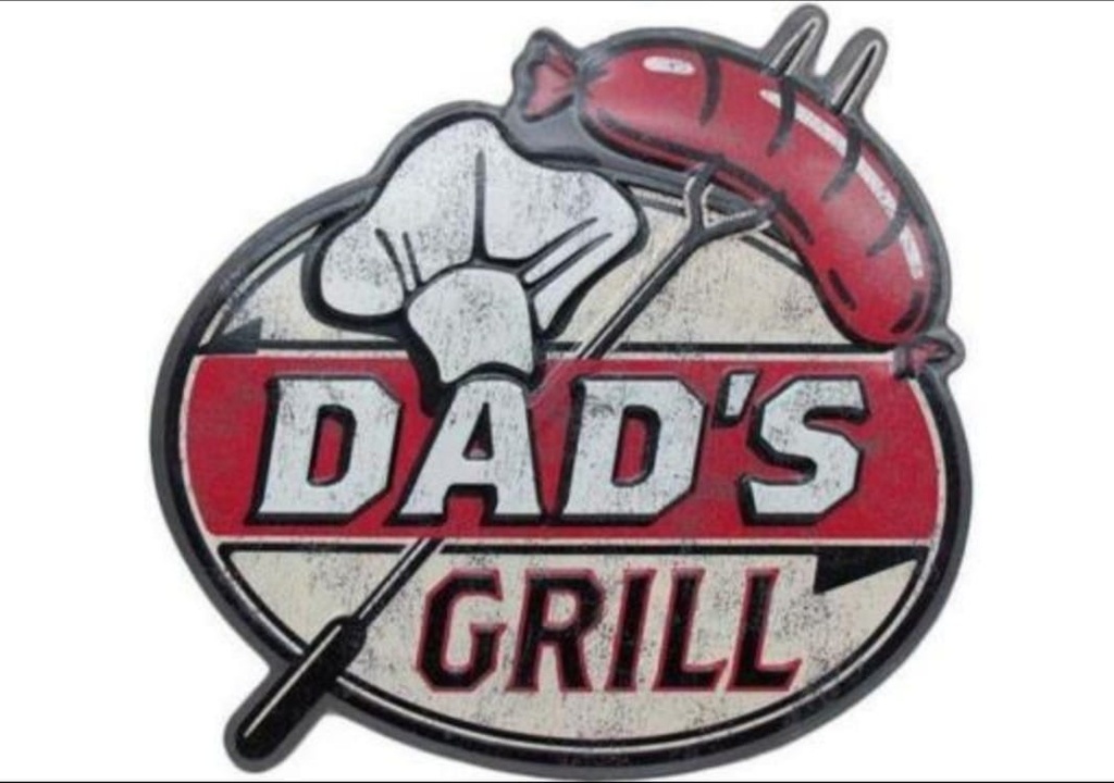 Targa Metallica Dad's Grill