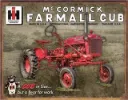 Targa metallica McCormick Farmall Cub