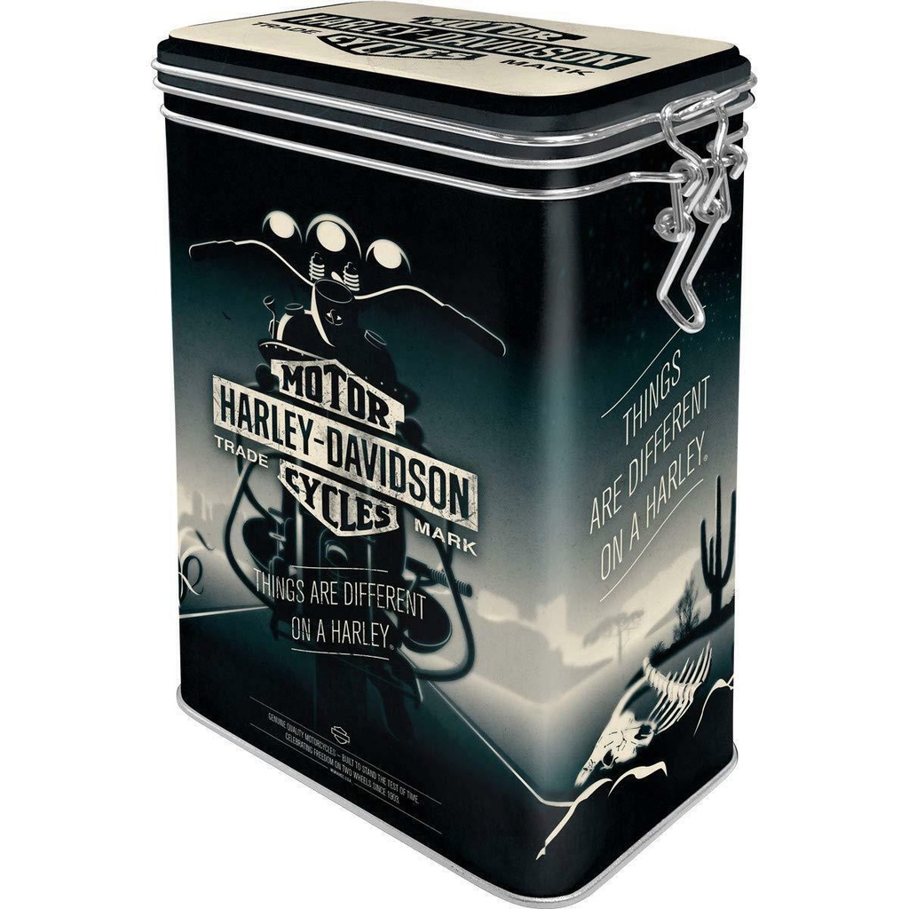 BOX HARLEY DAVIDSON BLACK