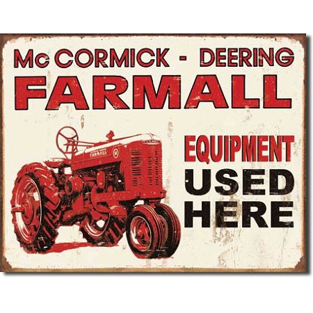 McCormick Deering Farmall Red
