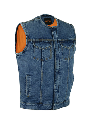[DM981BU] Gilet Jeans Blue (S)