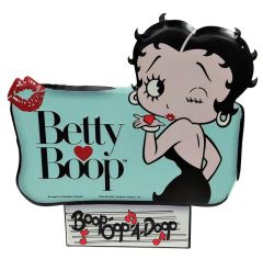 Betty Boop Romantic Rebel Shaped Metal Sign - 50 x 50 cm