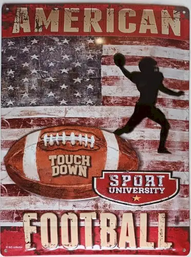 Targa Metallica American Football