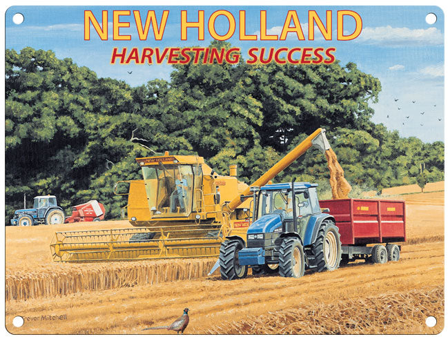 New Holland Harvesting Success