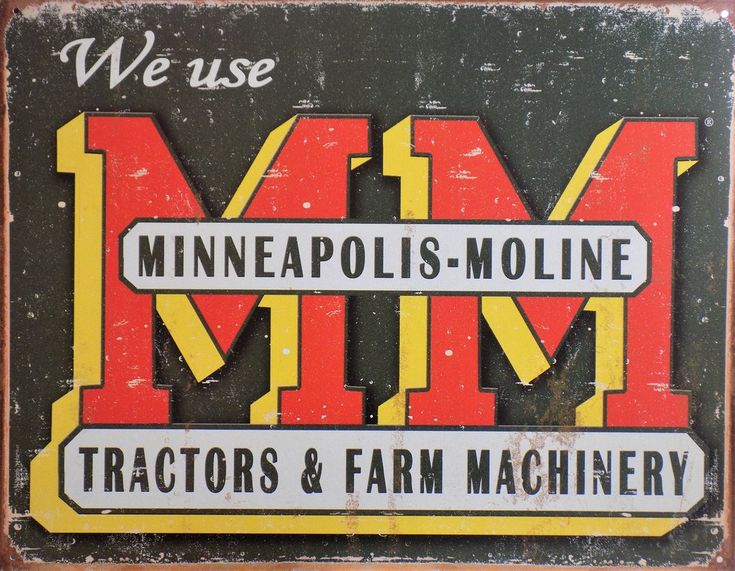MM Minneapolis Moline Tractors