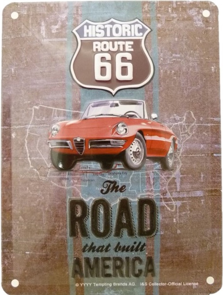 Historic Route 66 Alfa Romeo
