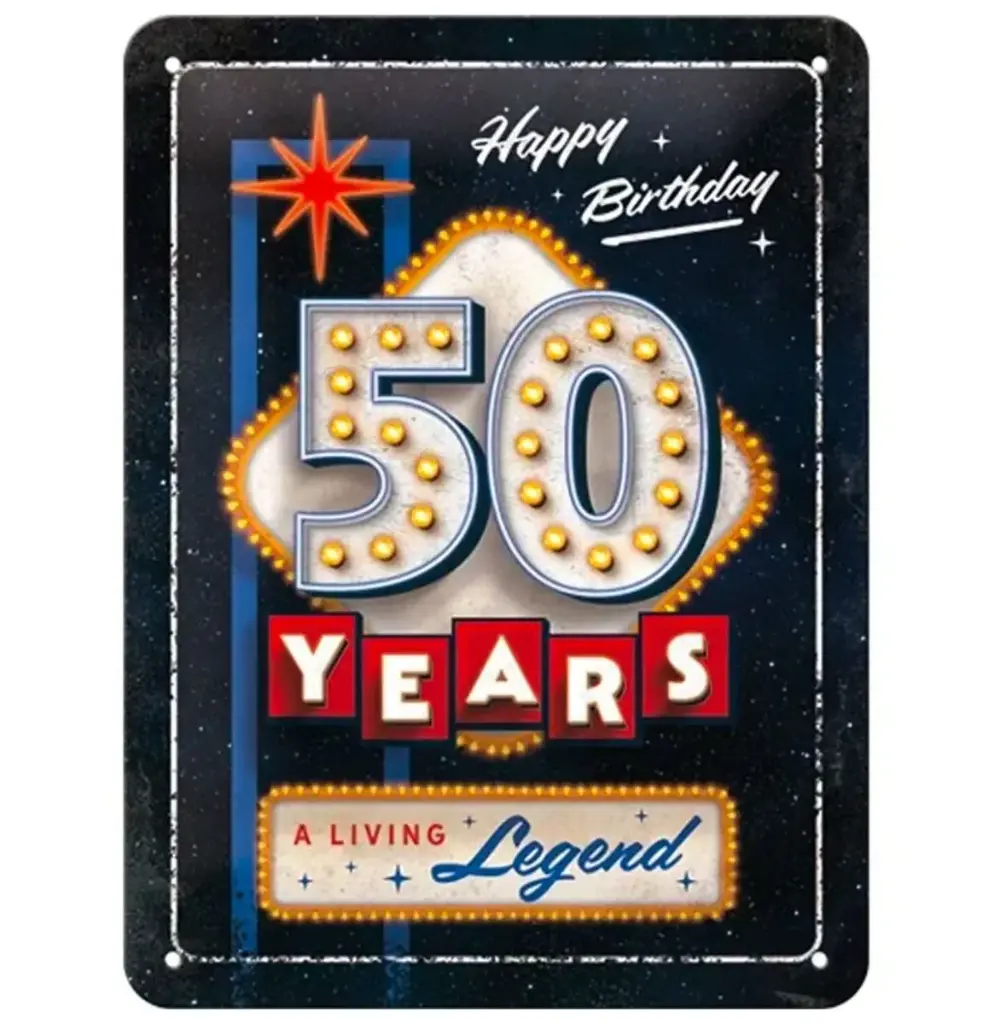 50 Years Happy Birthday