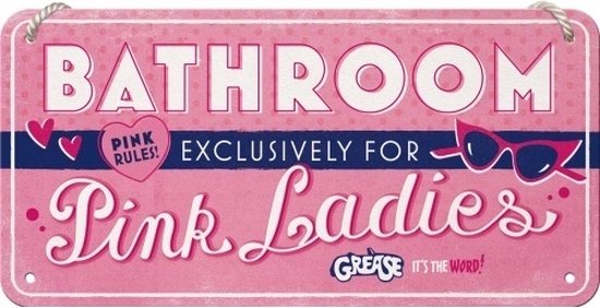 Bathroom Exclusively For Pink Lady
