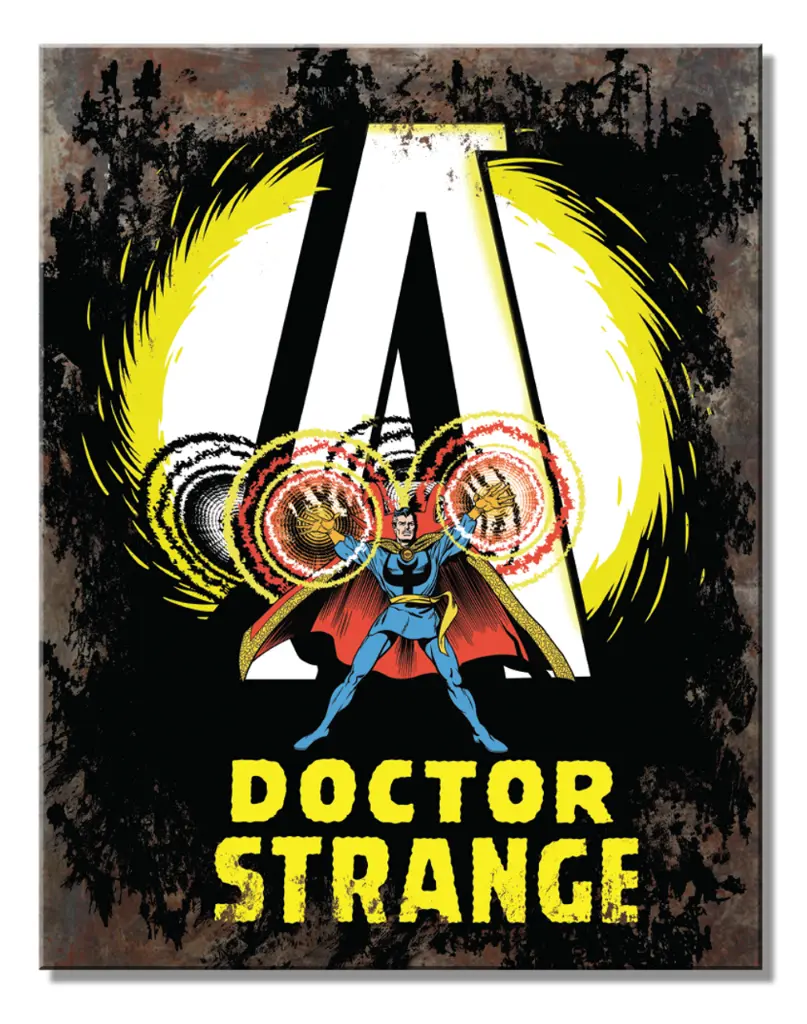 Targa Metallica Doctor Strange A