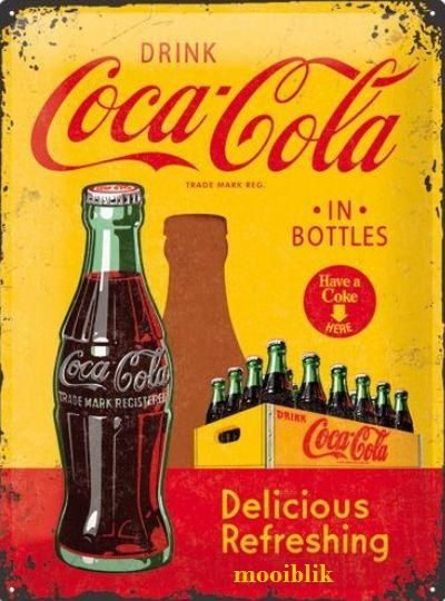 Targa Metallica Coca-Cola 1930