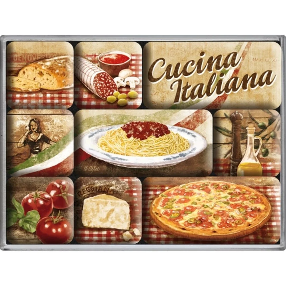Cucina Italiana Calamite Set 9 Pezzi