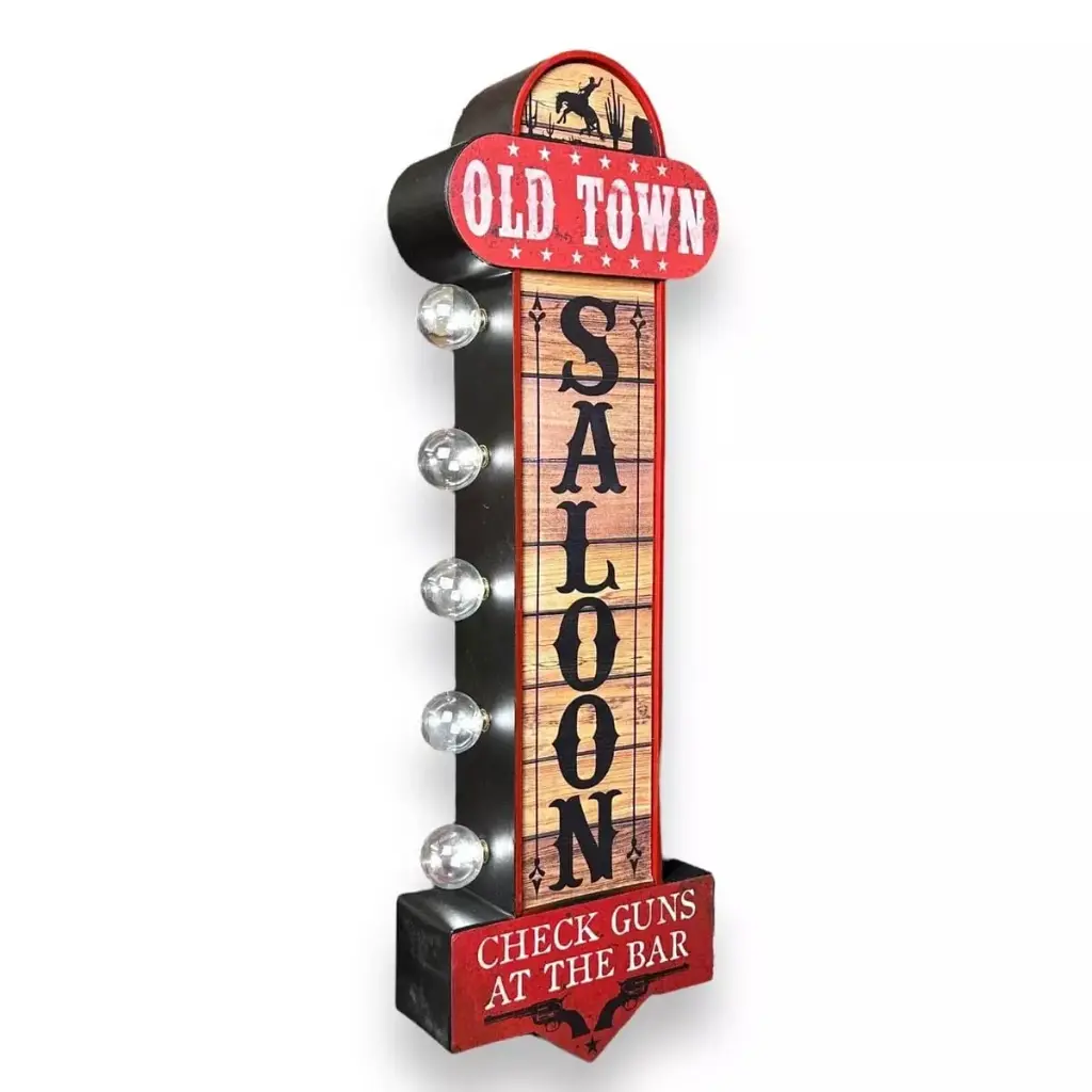 [680041286054] Insegna A Led Saloon 