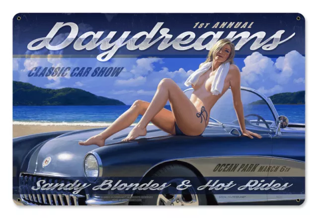 Targa metallica  DayDreams Greg Hildebrandt