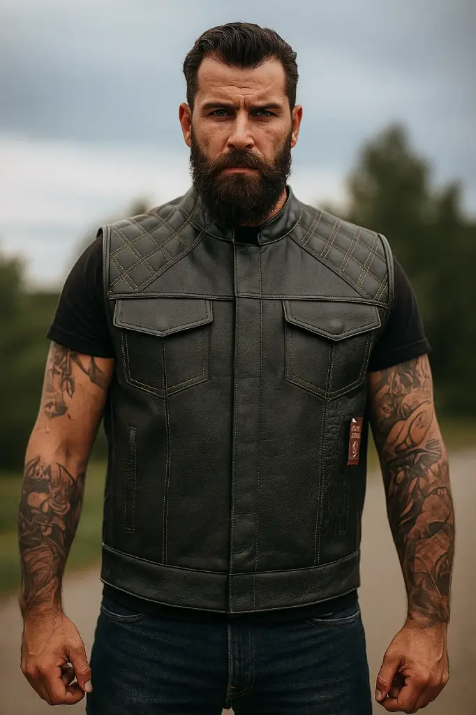 [0001221111222] Gilet Mod .The Maverick