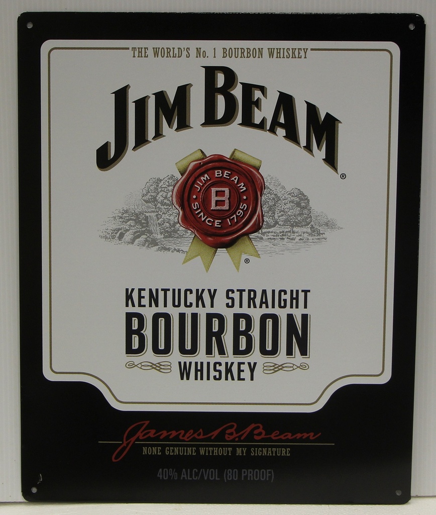 [00053387514] Jim Beam Whiskey bottle