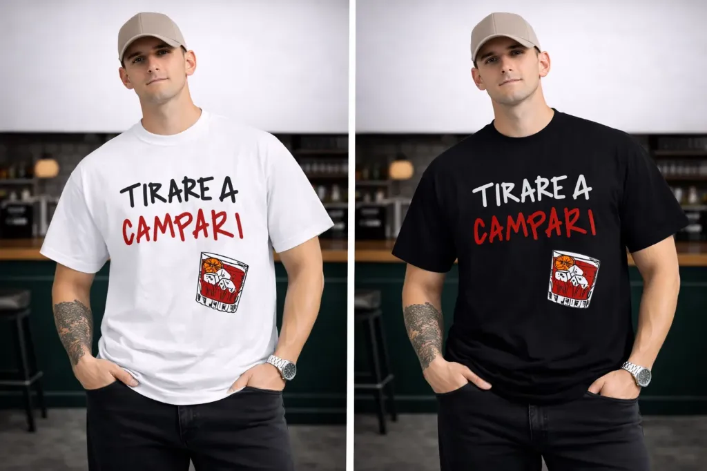 T-Shirt Tirare a Campari