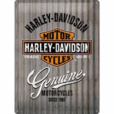 Targa Metallica Harley-Davidson Metal Wall