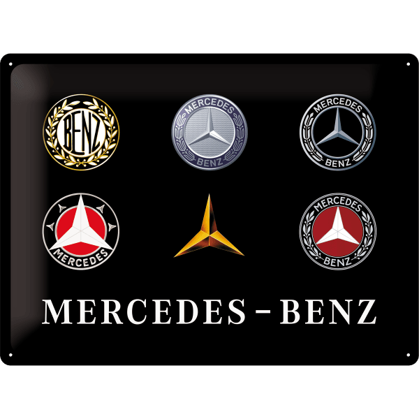 Mercedes Logo Evolution 