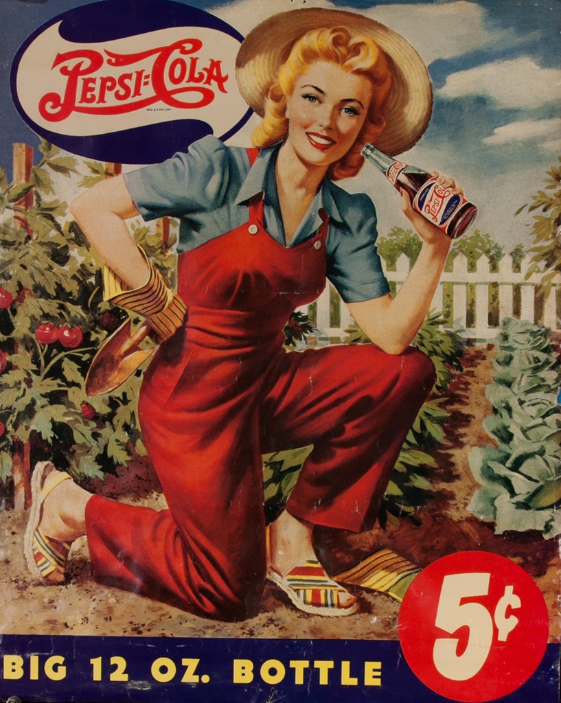 Pepsi Cola Big 12 Oz. Bottle