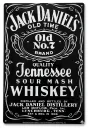 Targa Metallica Jack Daniel's Old Time