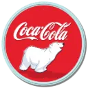 Targa Metallica Coca-Cola Coke - Bear Cub