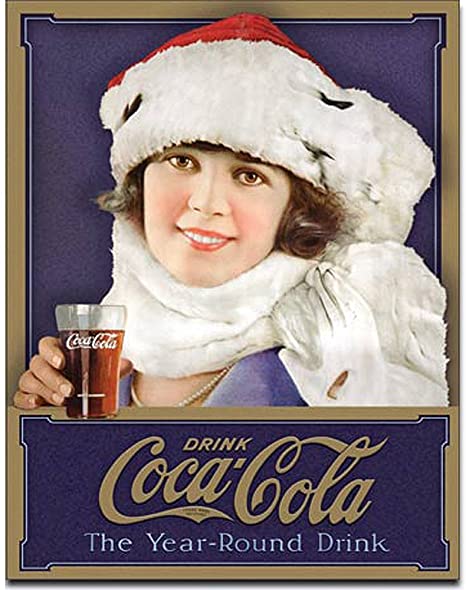 Coca-Cola Coke -Winter Girl