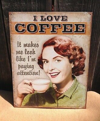 Targa Metallica Coffee