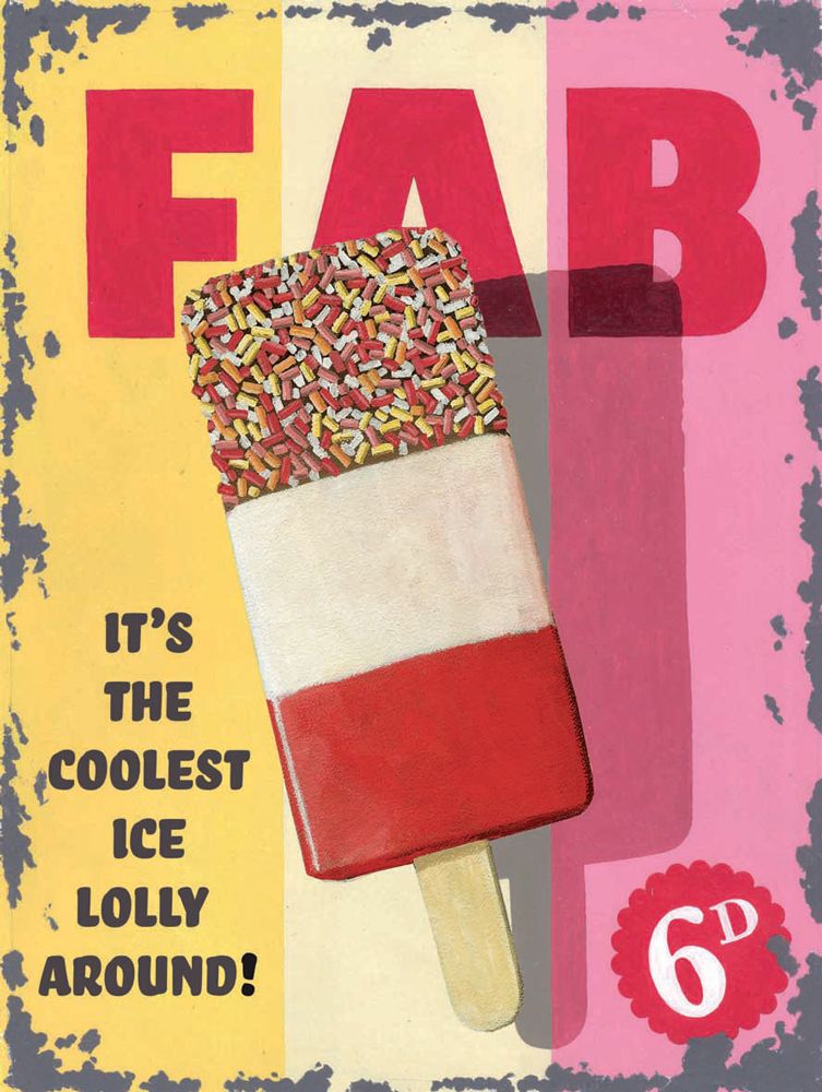 Icecream Fab Ice Lolly