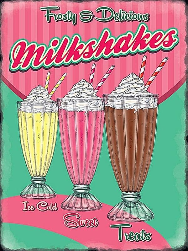 Milkshakes Frosty And Delicious