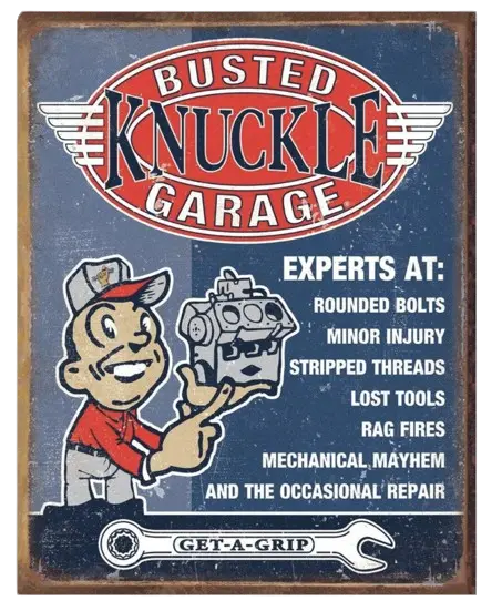 Experts at the Busted Knuckle Garage