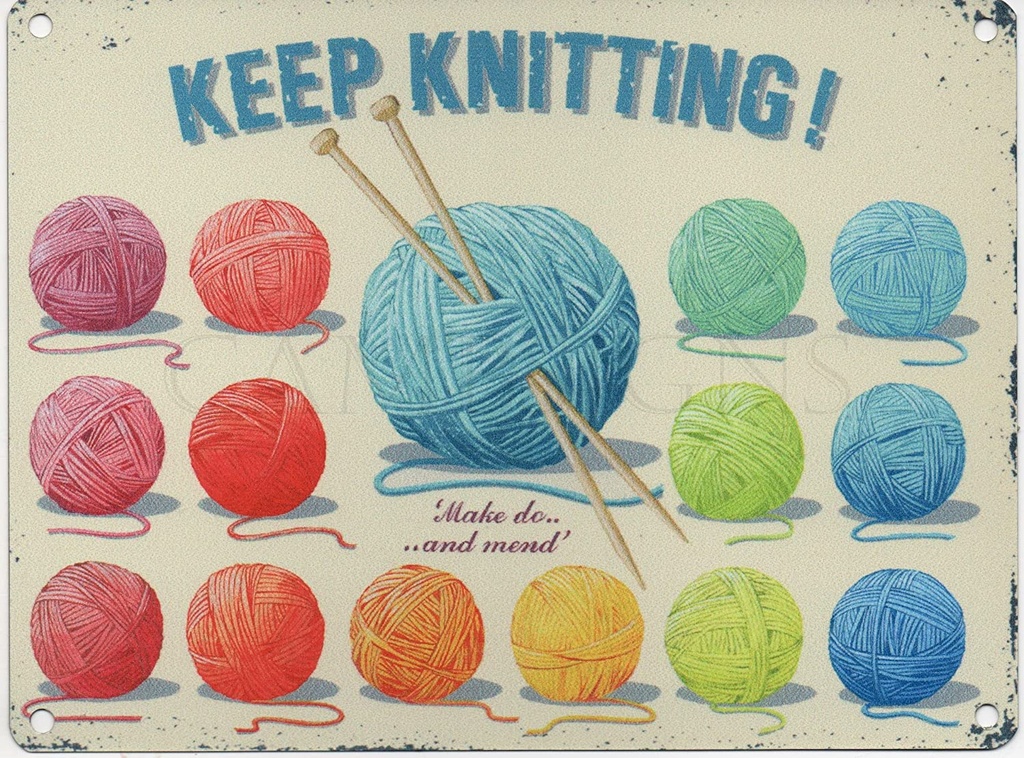 [95666544220] Keep Knitting - Martin Wiscombe