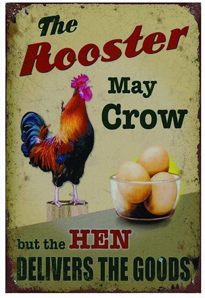 [932124523555] The Rooster May Crow 
