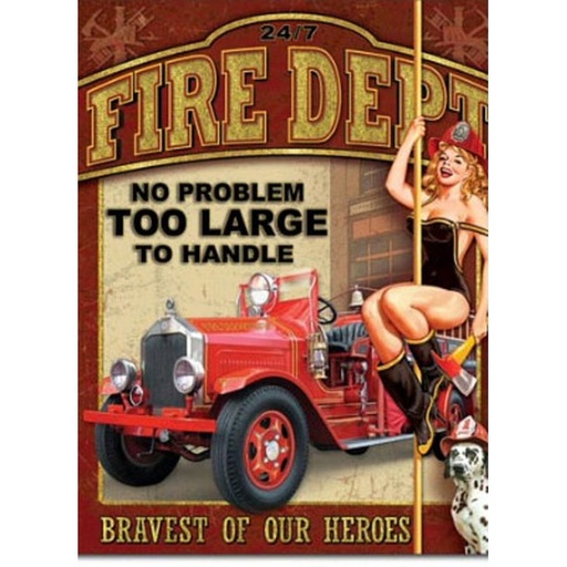 [605279117208] Fire Department Bravest Of Our Heroes