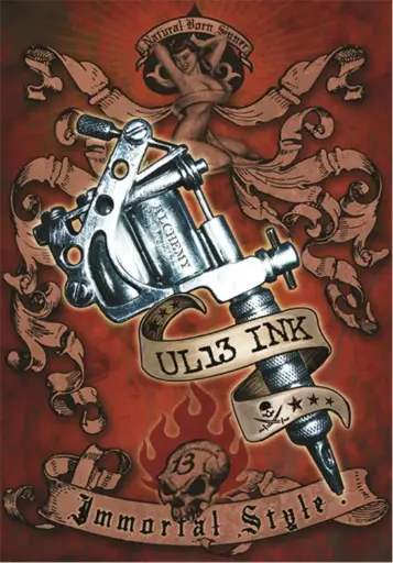 [96633221002] Tattoo Machine UL13 Ink