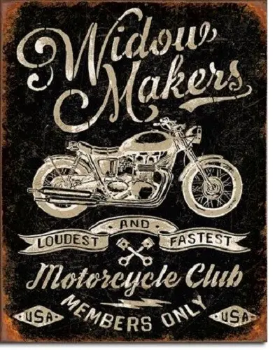 [9000121558] Widow Maker's Motorcycle Club