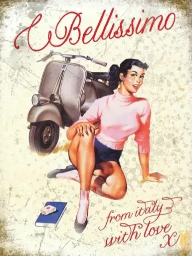 [96222000012222] Vespa Bellissimo-From Italy With Love