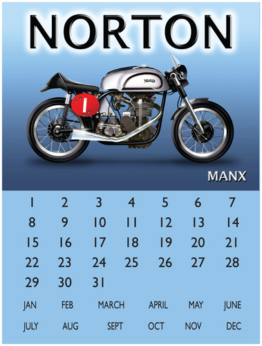 [98855200011222] Norton Calendar