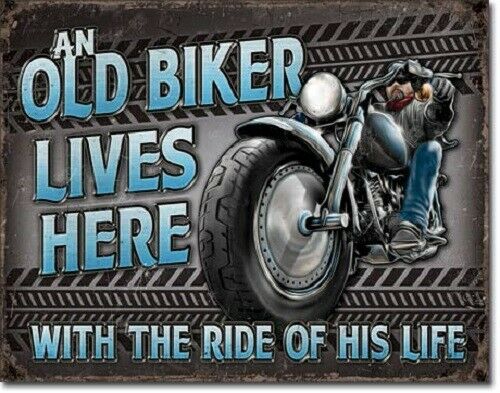 [605279122363] An Old Biker Lives Here With The Ride Of His Life