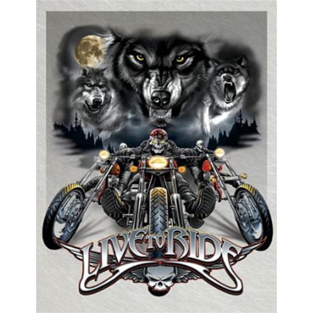 [605279114429] Live To Ride Wolves