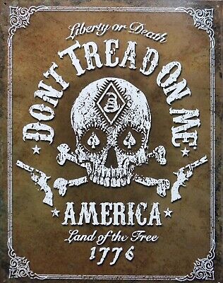 [605279117871] USA Don'T Tread On Me Black Jack