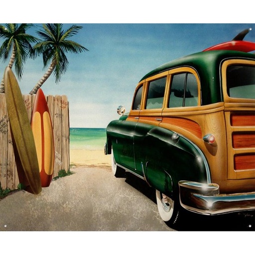 [605279111473] Beach Woody Surf Board