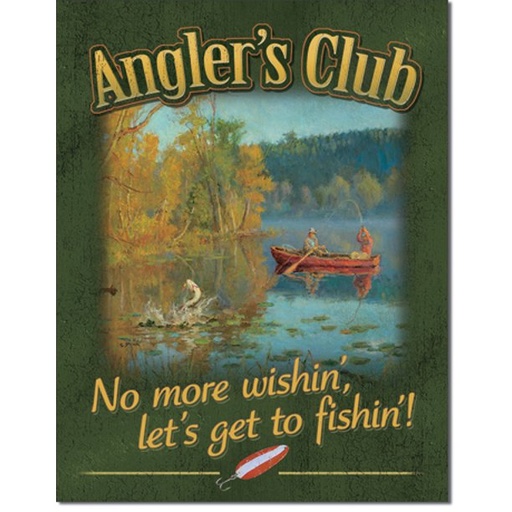 [605279123247] Angler's Club No More Wishin Lets Get To Fishin