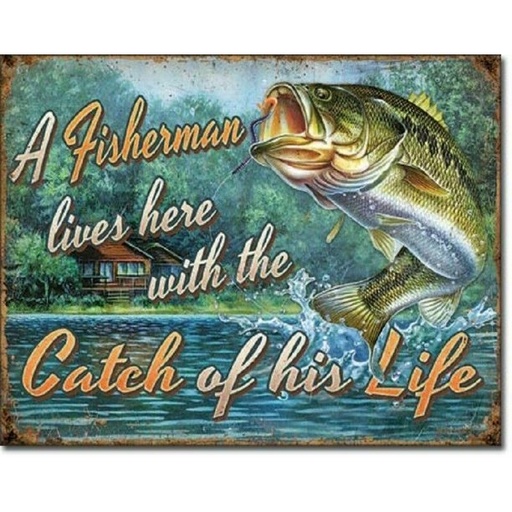 [605279122356] A Fisherman Lives Here With The Catch Of His Life
