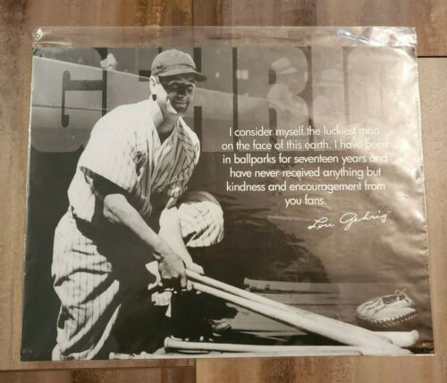 [605279115310] New York Yankees Lou Gehrig Luckiest
