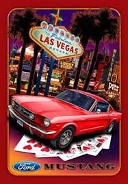 [987214564] ford mustang welcome to fabulous las vegas nevada