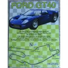 [95220012555] Ford GT 40 1960s