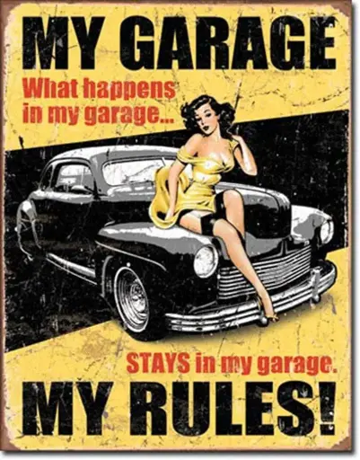 [605279116713] My Garage My Rules