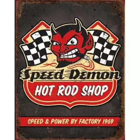 [605279117444] Speed Demon Hot Rod Shop