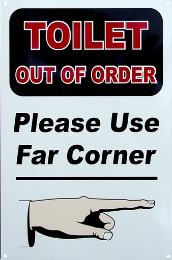 [15196385858] Toilet Out Of Order