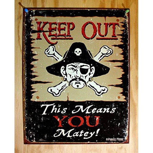 [605279112890] Keep Out Matey